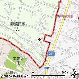 栃木県下都賀郡野木町野渡203-1周辺の地図
