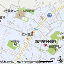 茨城県古河市諸川2557周辺の地図