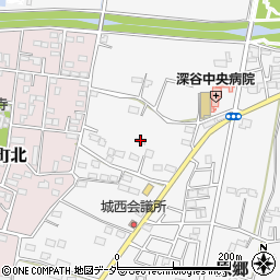 埼玉県深谷市原郷410-2周辺の地図
