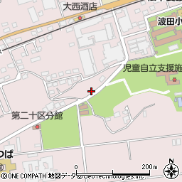 長野県松本市波田下波田10356-1周辺の地図