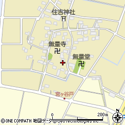 埼玉県深谷市宮ケ谷戸152周辺の地図