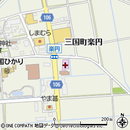 坂井市三国木部コミュニティセンター周辺の地図