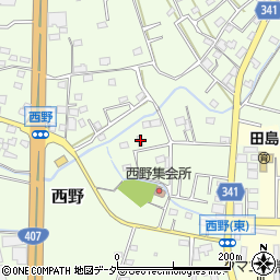 埼玉県熊谷市西野253周辺の地図