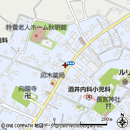 茨城県古河市諸川2558周辺の地図