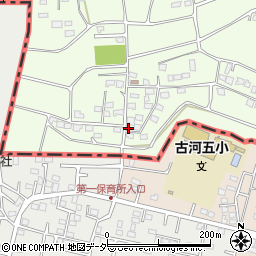 栃木県下都賀郡野木町野渡128-1周辺の地図