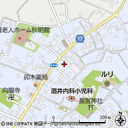 茨城県古河市諸川391周辺の地図