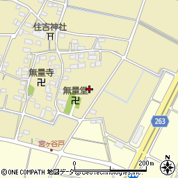 埼玉県深谷市宮ケ谷戸203周辺の地図