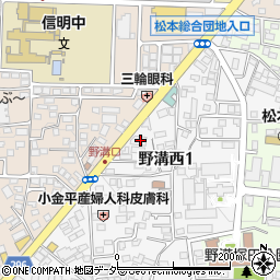 ほっともっと 松本石芝店周辺の地図