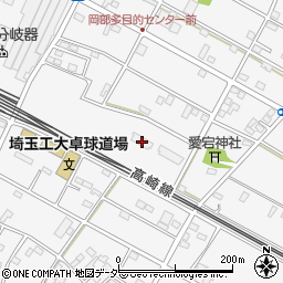 県営岡部普済寺団地２号周辺の地図