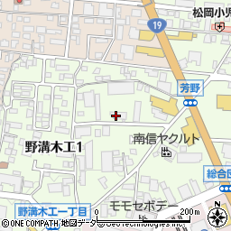 三協立山株式会社松本営業所　エクステリア建材課周辺の地図