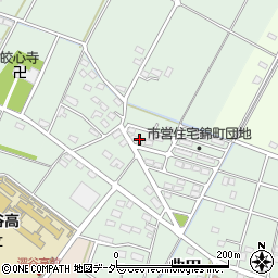 埼玉県深谷市曲田60周辺の地図