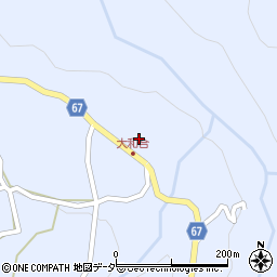 長野県松本市入山辺6987-1周辺の地図