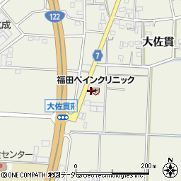 福田ペインクリニック周辺の地図