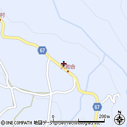 長野県松本市入山辺6987-5周辺の地図