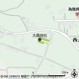 大桑神社周辺の地図