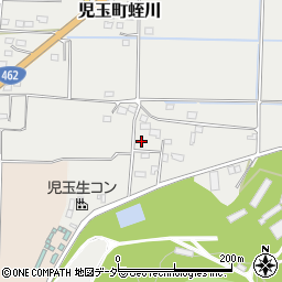 埼玉県本庄市児玉町蛭川457-4周辺の地図