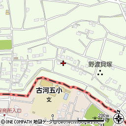 栃木県下都賀郡野木町野渡54-1周辺の地図
