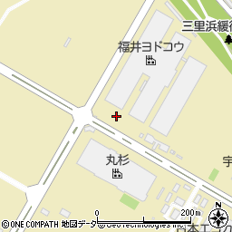 福井県坂井市テクノポート周辺の地図
