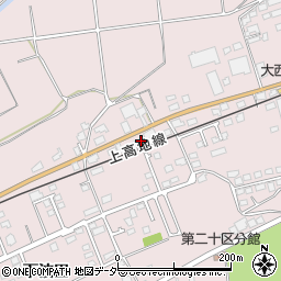長野県松本市波田下波田5570周辺の地図