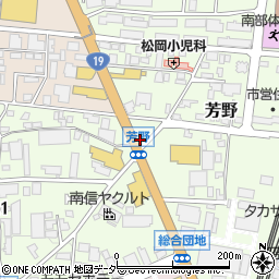 一風堂 松本店周辺の地図