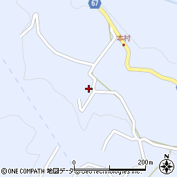 長野県松本市入山辺6392周辺の地図
