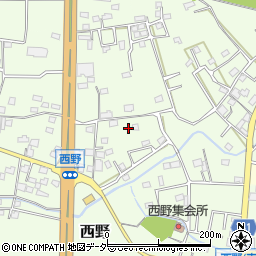 埼玉県熊谷市西野286周辺の地図