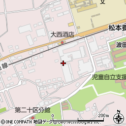 長野県松本市波田下波田10338周辺の地図