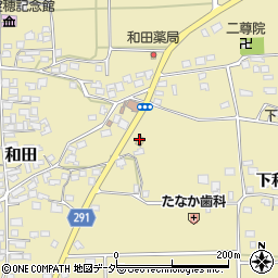 ファミリーマート松本和田東沖店周辺の地図