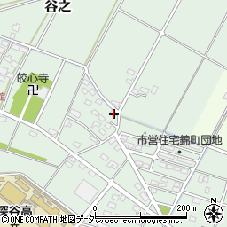 埼玉県深谷市曲田8周辺の地図