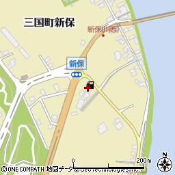 新保石油店福井新港給油所周辺の地図