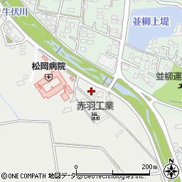 赤羽工業本社周辺の地図