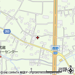 埼玉県熊谷市西野344周辺の地図