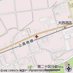 長野県松本市波田下波田5573-5周辺の地図