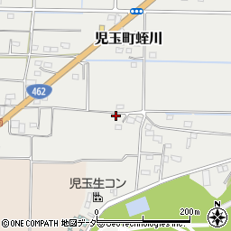 埼玉県本庄市児玉町蛭川439周辺の地図