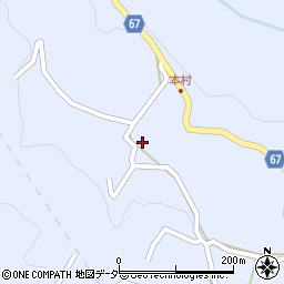 長野県松本市入山辺6351周辺の地図