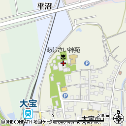 大宝八幡宮周辺の地図