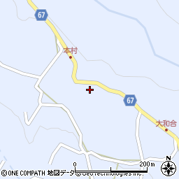 長野県松本市入山辺6868周辺の地図