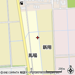 福井県あわら市馬場周辺の地図