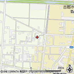 埼玉県深谷市西大沼54周辺の地図