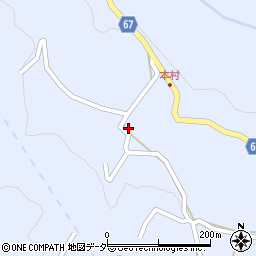 長野県松本市入山辺6347周辺の地図