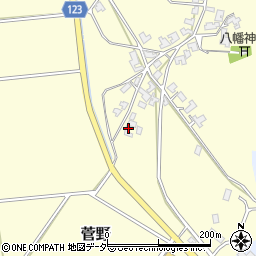 福井県あわら市菅野69-1周辺の地図