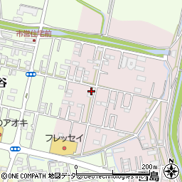 埼玉県深谷市西島60周辺の地図