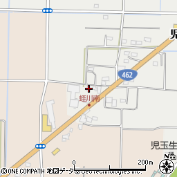 埼玉県本庄市児玉町蛭川385-3周辺の地図