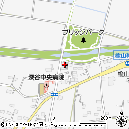 埼玉県深谷市原郷517周辺の地図