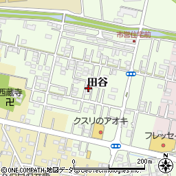埼玉県深谷市田谷123周辺の地図
