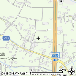 埼玉県熊谷市西野364周辺の地図