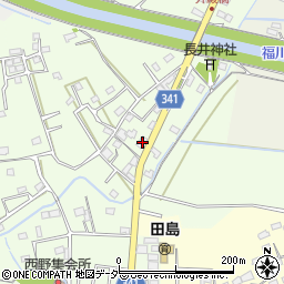 埼玉県熊谷市西野541周辺の地図