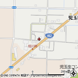 埼玉県本庄市児玉町蛭川389周辺の地図