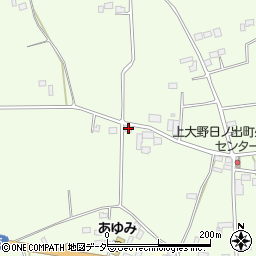 茨城県古河市上大野2360-1周辺の地図