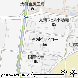 株式会社タカギセイコー　関東工場周辺の地図